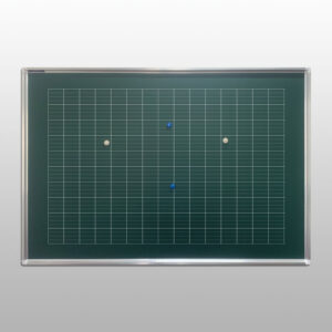 Bảng từ xanh chống lóa in ô ly tiểu học