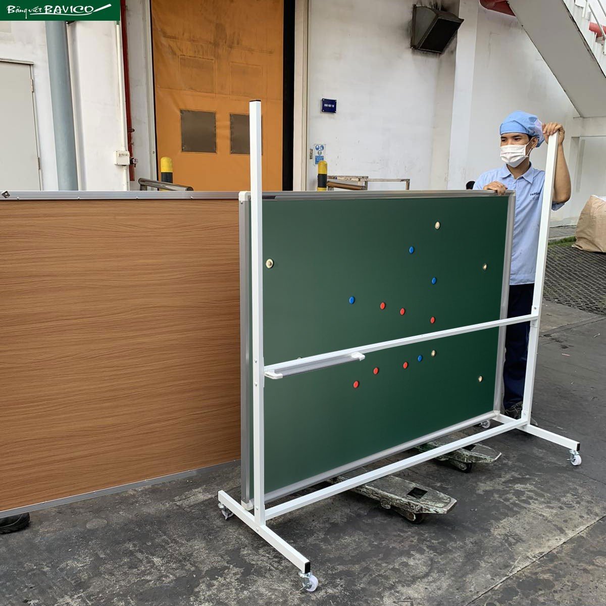 Bảng di động phấn từ Ceramic 1 mặt cao cấp từ Bỉ