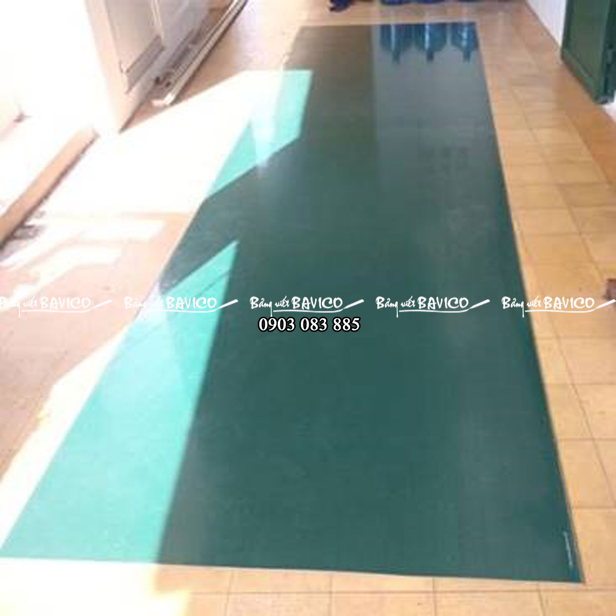 Mặt bảng từ viết phấn Hàn Quốc in ô ly tiểu học